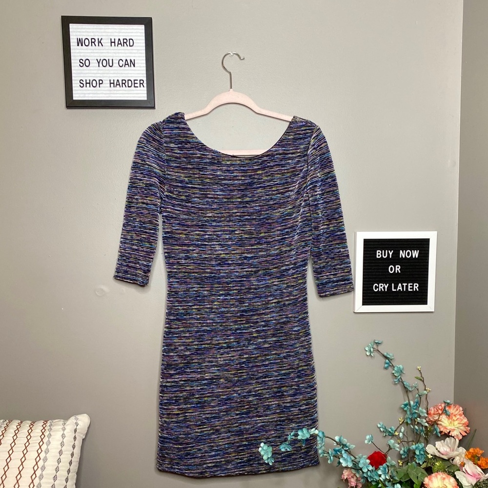 Lily Rose Multicolored Dress - Size L